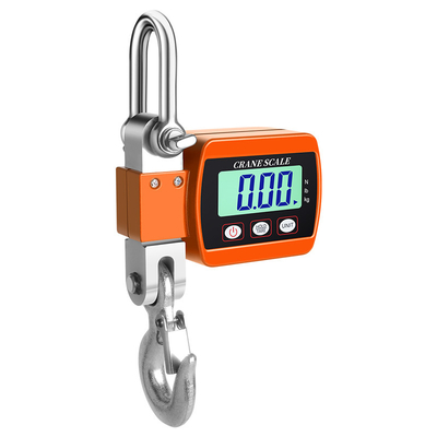 2023 Digital Crane Scale 300kg Electronic Industrial Hanging Scale Unit kg lb N Power Supply 3*AA