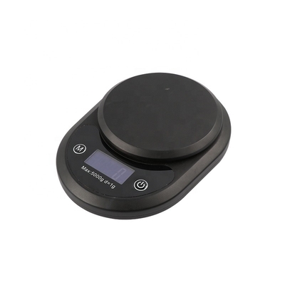 5kg 0.1g Digital Multifunction Kitchen and Food Scale WITH LID Elegant Black Battery Powered Versatile Functionality