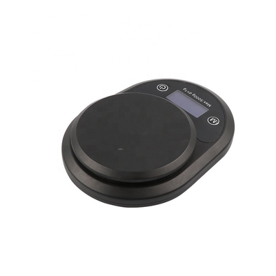 5kg 0.1g Digital Multifunction Kitchen and Food Scale WITH LID Elegant Black Battery Powered Versatile Functionality