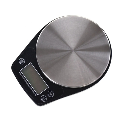 Black Digital Multifunction Kitchen and Food Scale Maximum Weight Recommendation 5kg Digital Display