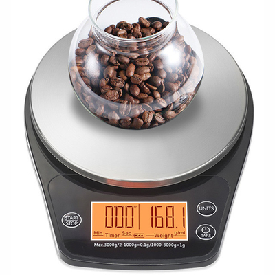 Multi-functional Kitchen Scale with Timer Maximum Weight Recommendation 5kg Digital Display Timer