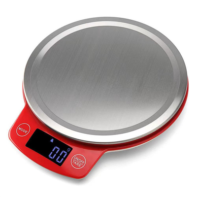 5kg Digital Smart Black Gray Fashion Full Waterproof Kitchen Scale Household Scales for Accurate Weight Measurement