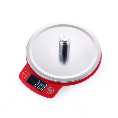 5kg Digital Smart Black Gray Fashion Full Waterproof Kitchen Scale Household Scales for Accurate Weight Measurement