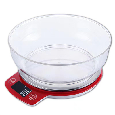 5kg Digital Smart Black Gray Fashion Full Waterproof Kitchen Scale Household Scales for Accurate Weight Measurement