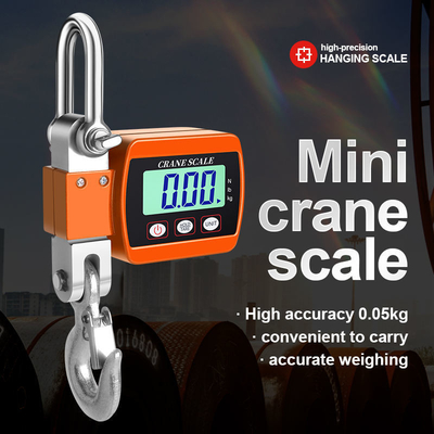 Customizable Industrial 500KG Crane Scale with Wireless Electronic Hanging Scale and Orange/Blue/White LED Display