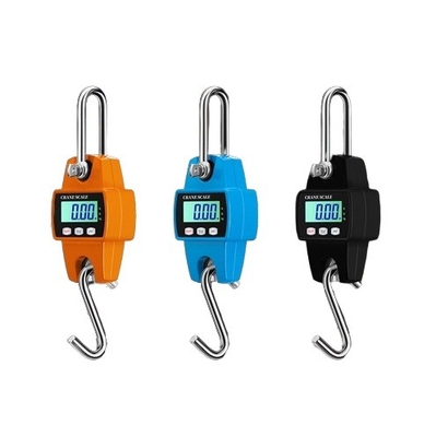 ABS Alloy Steel Diecast Electronic Mini Digital Crane Scale 100kg 200kg 300kg Livestock Hanging Weighing Equipment for Hunting