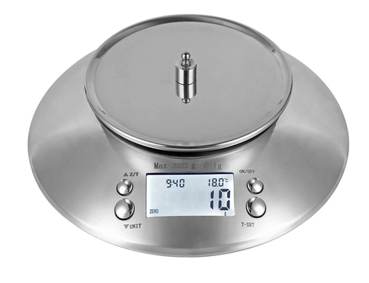 Battery Power 2x1.5V AAA Battery 5kg Electronic Stainless Steel Digital Kitchen Scale for Precise and Accurate Measurements