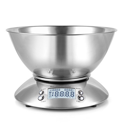 Kitchen Tools Stainless Steel Kitchen Scale for Accurate Weight Measuring and Portion Control