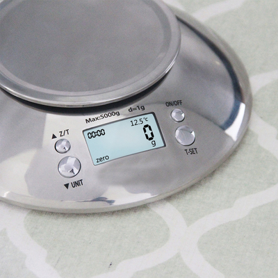 Modern Design 5kg/1g 3kg/0.1g G/ozt/Dwt/Ct/Gn Battery Powered Scale for Kitchen and 2kg Maximum Weight Recommendation