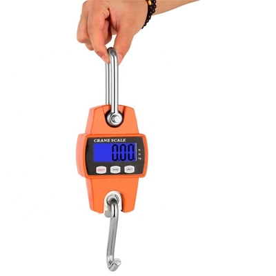 LCD Display ABS Stainless Steel Portable 300kg Digital Crane Game Scale Small Hanging for Fishing or Hunting Customizable