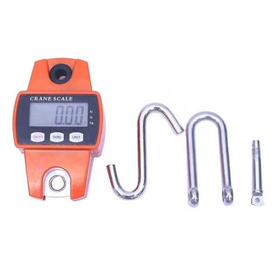 LCD Display ABS Stainless Steel Portable 300kg Digital Crane Game Scale Small Hanging for Fishing or Hunting Customizable