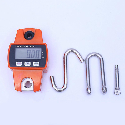 CE ROHS Certified 300kg Electronic Hanging Crane Scale with Digital LED Display and ABS Stainless Steel Material