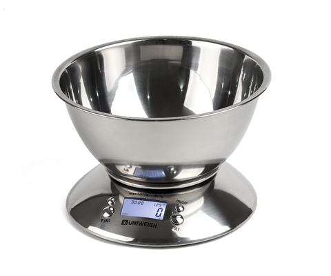 5000g/1g Capacity Food-grade Stainless Steel Digital Kitchen Food Scales for Baking and Cooking in Units of g/oz/kg/lb/ml