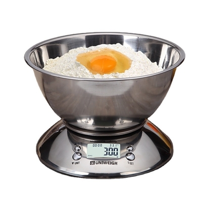 5000g/1g Capacity Food-grade Stainless Steel Digital Kitchen Food Scales for Baking and Cooking in Units of g/oz/kg/lb/ml