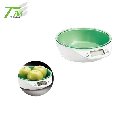 5KG Capacity ROUND Electric Kitchen Scale Digital Kitchen Weighting Scale