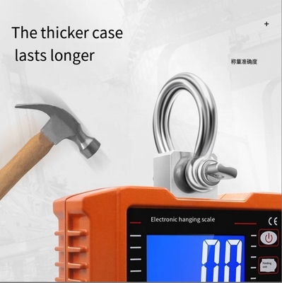 300 Kg Industrial Electronic Crane Scale with Digital LCD Display OEM Steel TCS 100kg 200kg 500kg Hook Hanging Weight Scales