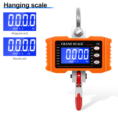 OCS-05-S 500kg 1000lb Industrial Hanging Crane Scale with Electronic LCD LED Display Aluminum Alloy Stainless Steel