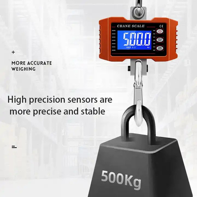 OCS-P1 500KG 1000KG Digital LCD Crane Scale with LED Display Aluminum Alloy Shell Hanging Scale Capacity 100kg-1000kg