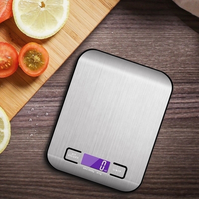 Maximum Weight Recommendation 5kg Mini OEM Anti-slip Stainless Steel Electronic Measuring 50 or 10kg CE Kitchen Scale