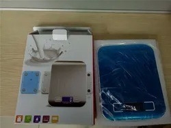 180*140*17mm Digital Display Electronic Kitchen Scale Stainless Steel 5kg Household Food Baking Weight Measuring Scale