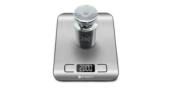 5KG Portable Mini Electronic Digital Scale Stainless Steel Smart Kitchen Food Scale for Bake Jewelry