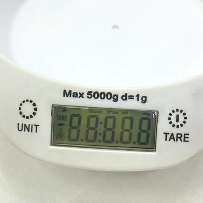 5kg Digital Display Electronic Kitchen Scale for Pets Food LCD Display Battery Powered Maximum Weight Recommendation