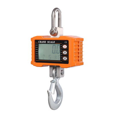 Waterproof Stainless Steel Crane Scale 500kg 1000kg 2000kg Handheld Digital Display with Overload Warning and Auto Power Off