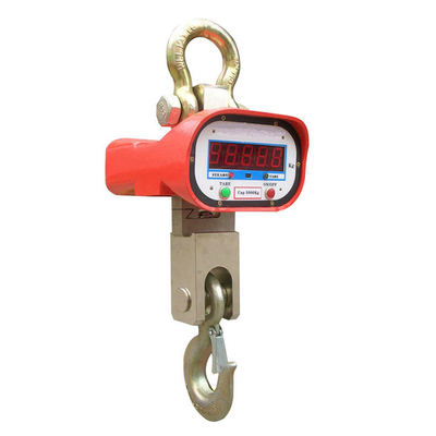 Waterproof Stainless Steel Crane Scale 500kg 1000kg 2000kg Handheld Digital Display with Overload Warning and Auto Power Off