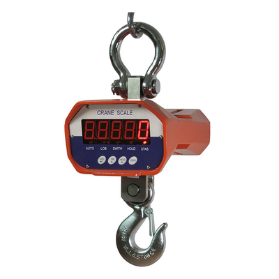 Waterproof Stainless Steel Crane Scale 500kg 1000kg 2000kg Handheld Digital Display with Overload Warning and Auto Power Off