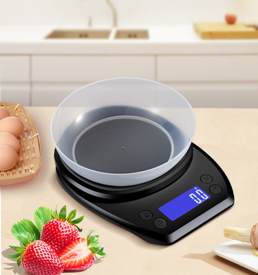 Home Multifunction 5kg/0.1g Kitchen Scale with Weight Measuring Function and CE ROHS FCC UKCA Certificate