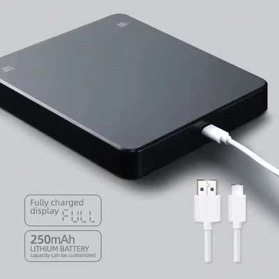 Weight Measuring Function Dual Screen LED Display Digital Scale 3kg Kitchen Food Timer for Coffee Beans Battery Powered