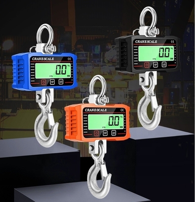 Aluminum Die-Casting Case Crane Scale for Weighing Applications 300 Kg to 1000 Kg Range Digital Industrial Hanging Scale