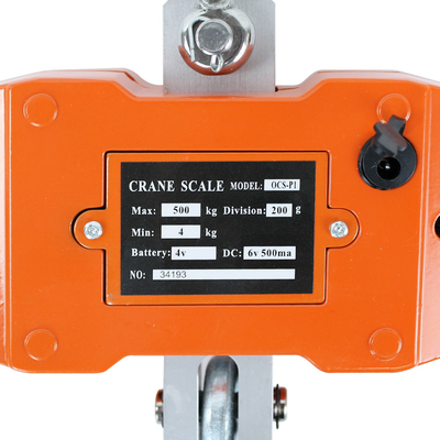 Aluminum Alloy Stainless Steel 500-1000kg Digital Explosion Proof Crane Scale with Manual LCD/LED Display and OEM ODM