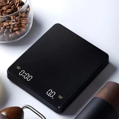 3 kg High Accuracy Digital Coffee Scale Electronic Kitchen Weight Measuring Device WITH LID and Power Timer Included