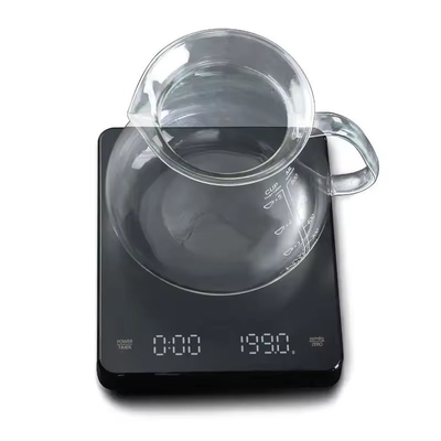 3 kg High Accuracy Digital Coffee Scale Electronic Kitchen Weight Measuring Device WITH LID and Power Timer Included