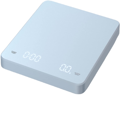 LED Hidden Touch Digital Coffee Tea Scale Electric Kitchen Tools Kitchenware for Precise Weight Measuring Rectangle Design