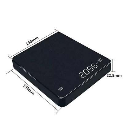 3 kg Electronic Kitchen Digital High Coffee Scale with Timer and Professional Weight Calculation