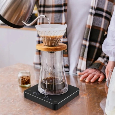 Multifunction Digital Food Scale Kitchen Coffee Scale with Battery Power Source Product size 14.3*20.7**3 cm