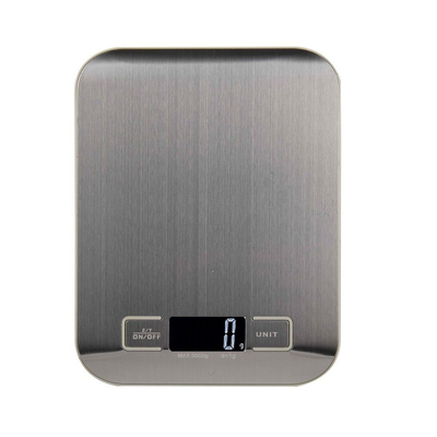 Custom Stainless Steel Digital Kitchen Scale Balanzas Domestic Electronic Baking Food Weighing Scale with 2*AAA Batteries