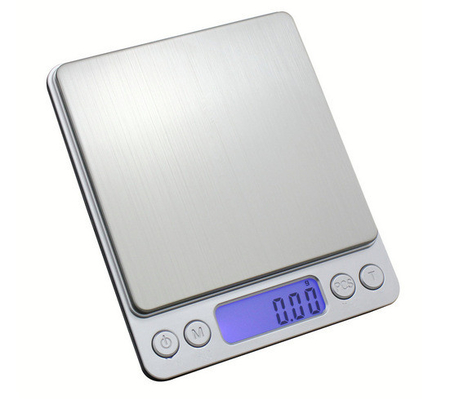 Mini Digital Pocket Diamond Scales 0.01g Note Book Electronic Balance with Weight Measuring Function and Button Battery
