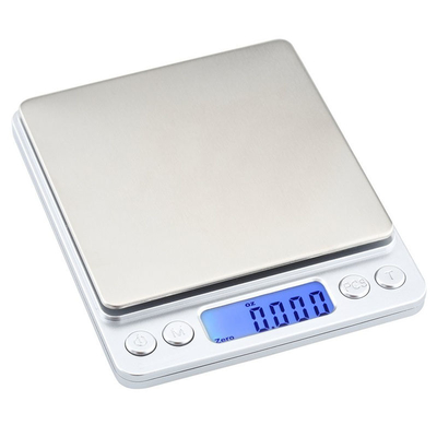 Mini Digital Pocket Diamond Scales 0.01g Note Book Electronic Balance with Weight Measuring Function and Button Battery