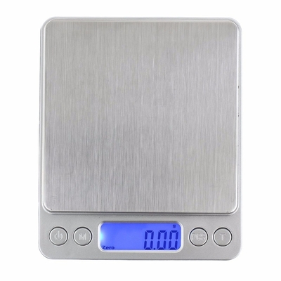 Main Function Overload Indication QTY/CTN 60pcs Battery Operated Stainless Steel 500g LCD Jewelry and Kitchen Food Scale