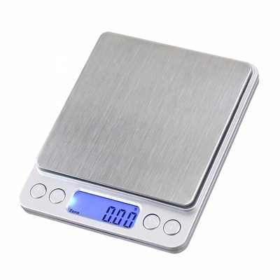 3kg Capacity Accurate Digital Kitchen Scales LCD Display with Food Container ROHS Certified Battery Powered