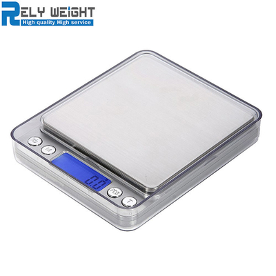 Mini Digital LCD Display Pocket Jewelry Weighing Scale for Weight Measuring Product size 105*125*18mm power source Battery