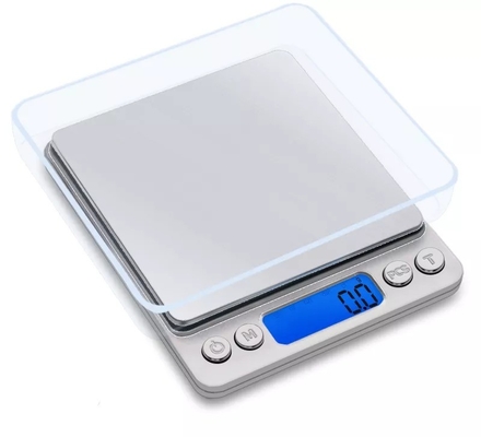 Battery Powered Digital Weighing Scale 500g Capacity 0.01g Division for Precise Measurements