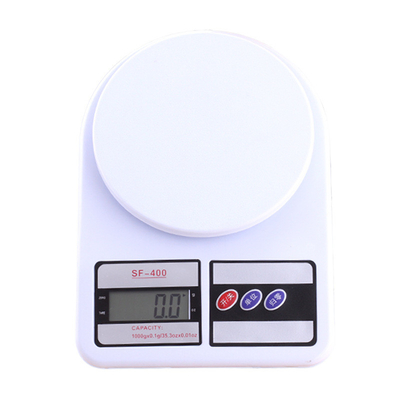 High Precision SF400 Plastic Digital Food Kitchen Scale with 2KG 5KG 10KG Capacity and 0.1g 1g Division