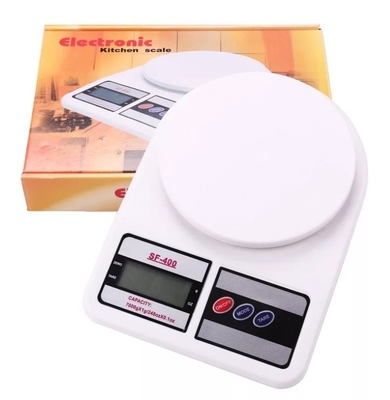 10KG Maximum Weight Recommendation Rectangle SF400 Digital Electric Plastic Kitchen Scale 2KG 5KG 0.1g 1g High Accuracy