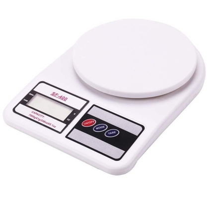 10KG Maximum Weight Recommendation Rectangle SF400 Digital Electric Plastic Kitchen Scale 2KG 5KG 0.1g 1g High Accuracy