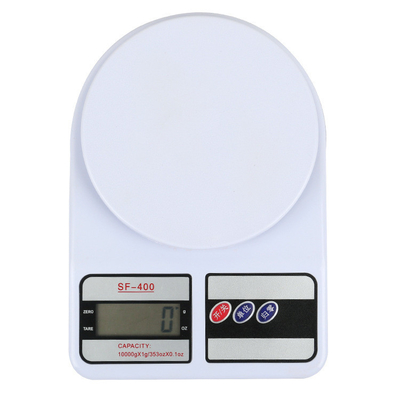 10kg Kitchen Scale Sf400 Digital Electronic Weight Timbangan Dapur for Baking and Cooking ROUND Balance 1g Division Digital