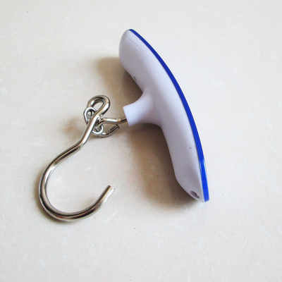 WH-A20 Silver Digital Travel Scale Portable Big Hook 50KG and Frequent Travelers with 10G Division by Weiheng